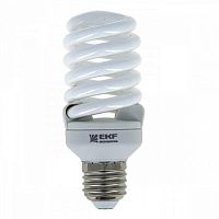 Лампа энергосберегающая FS-спираль 26W 4000K E27 10000h  Simple |  код. FS-T2-26-840-E27 |  EKF
